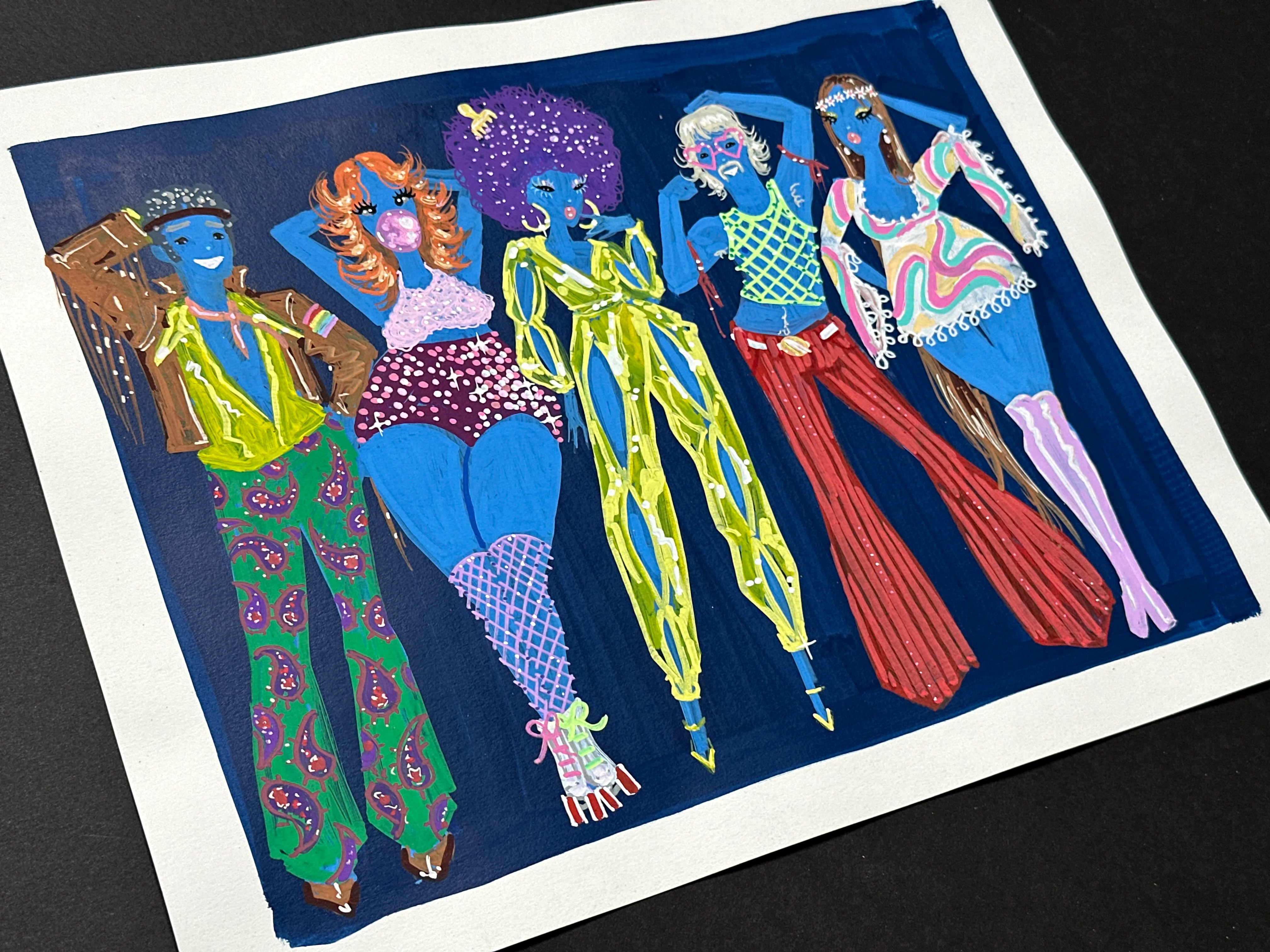 "Groovy" Original Illustration - Image 2